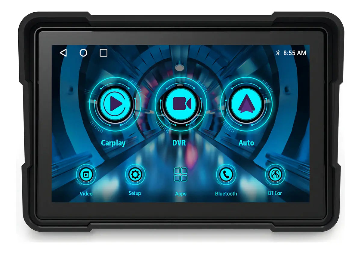 Pantalla Aiwa AW-GP50M: Navegación Segura e Inteligente para tu moto