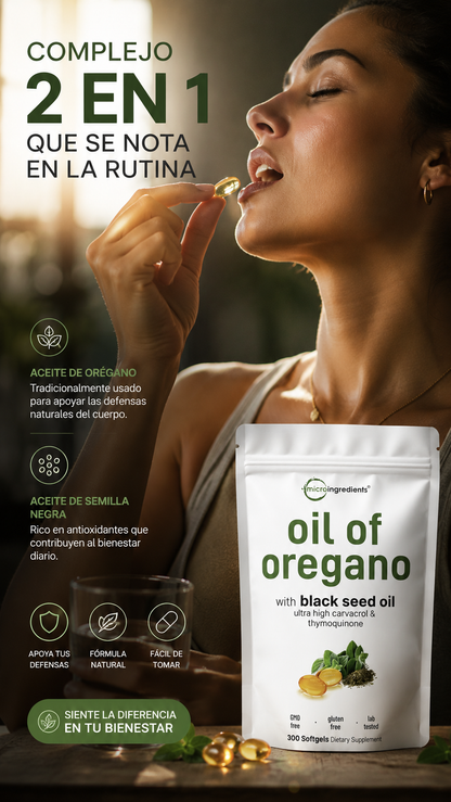 OIL OF OREGANO 2-en-1 (SOFTGELS)