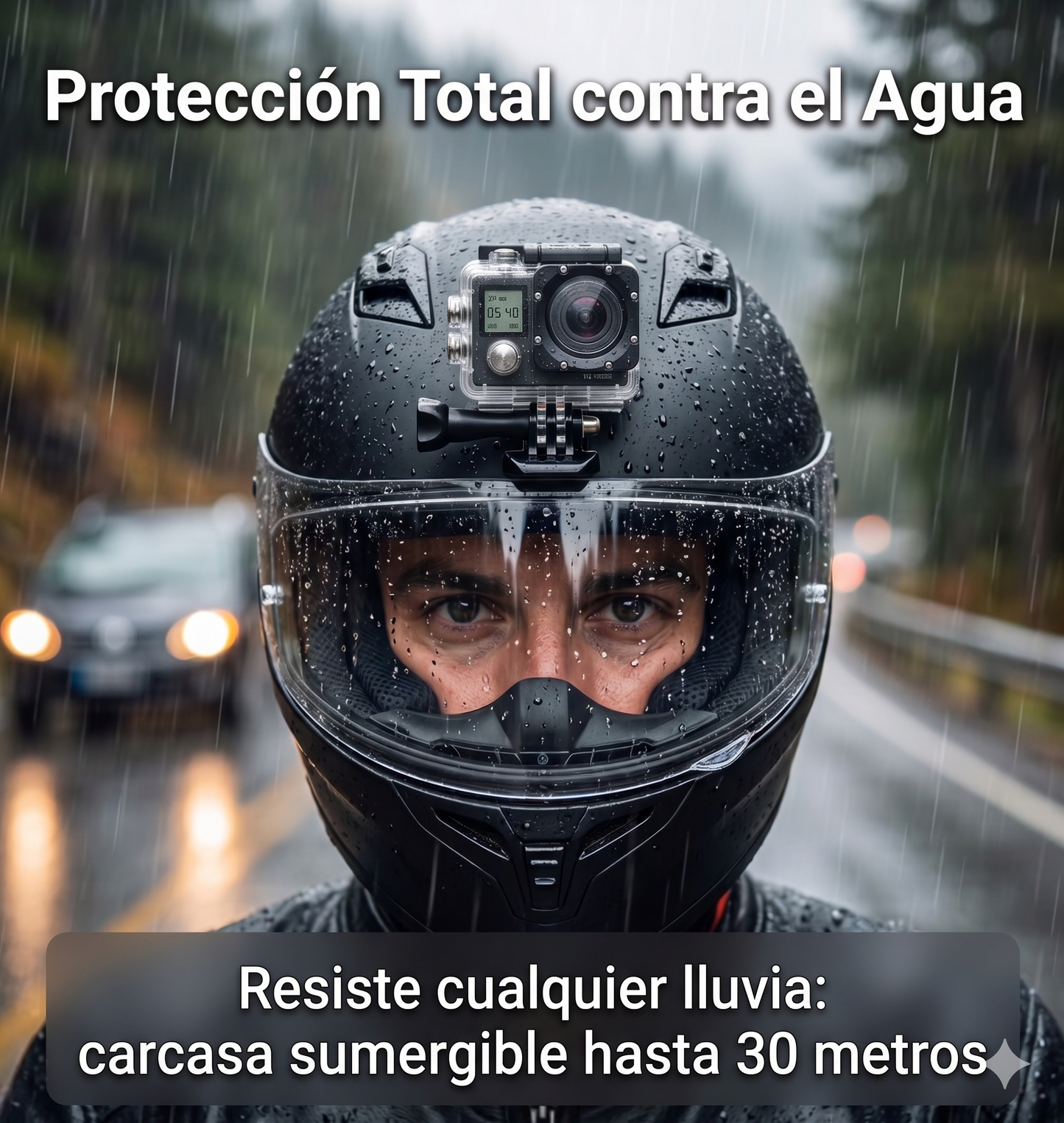 Cámara Acción 4K Ultra HD con control remoto