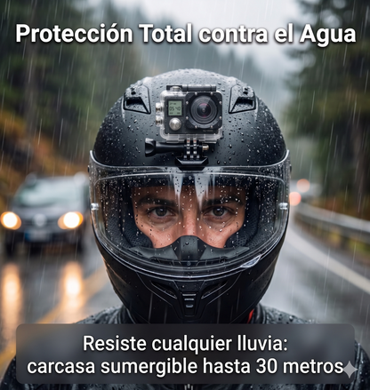 Cámara Acción 4K Ultra HD con control remoto