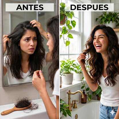 SHAMPOO DE ROMERO NATURAL RENACELL, FORTALECE TU RAÍZ Y DETÉN LA CAIDA DE TÚ CABELLO