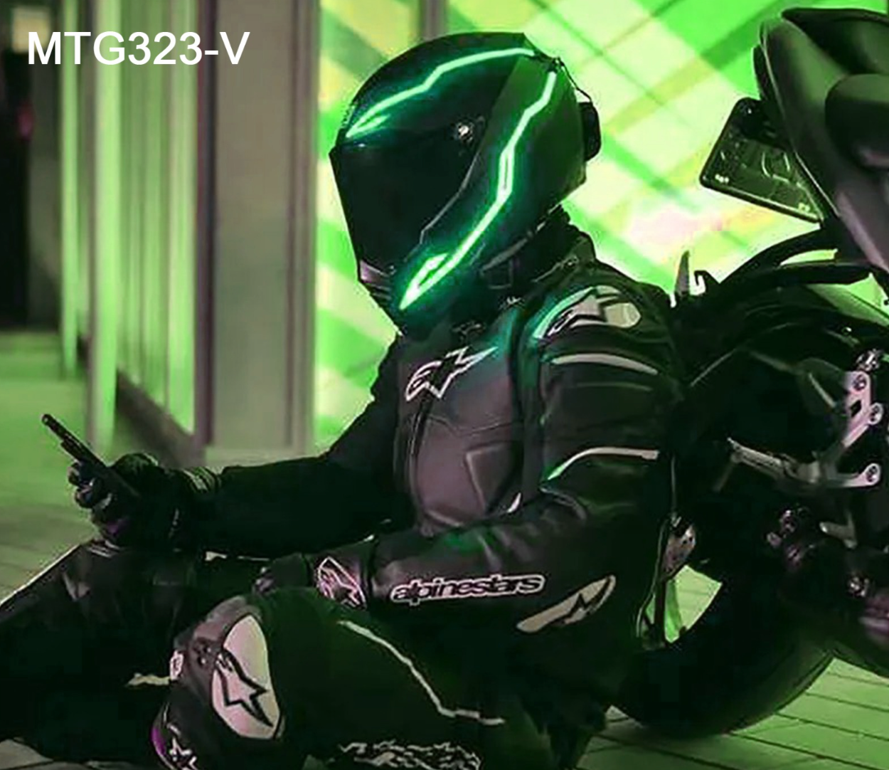 NUEVAS LUCES PARA CASCO DE MOTO