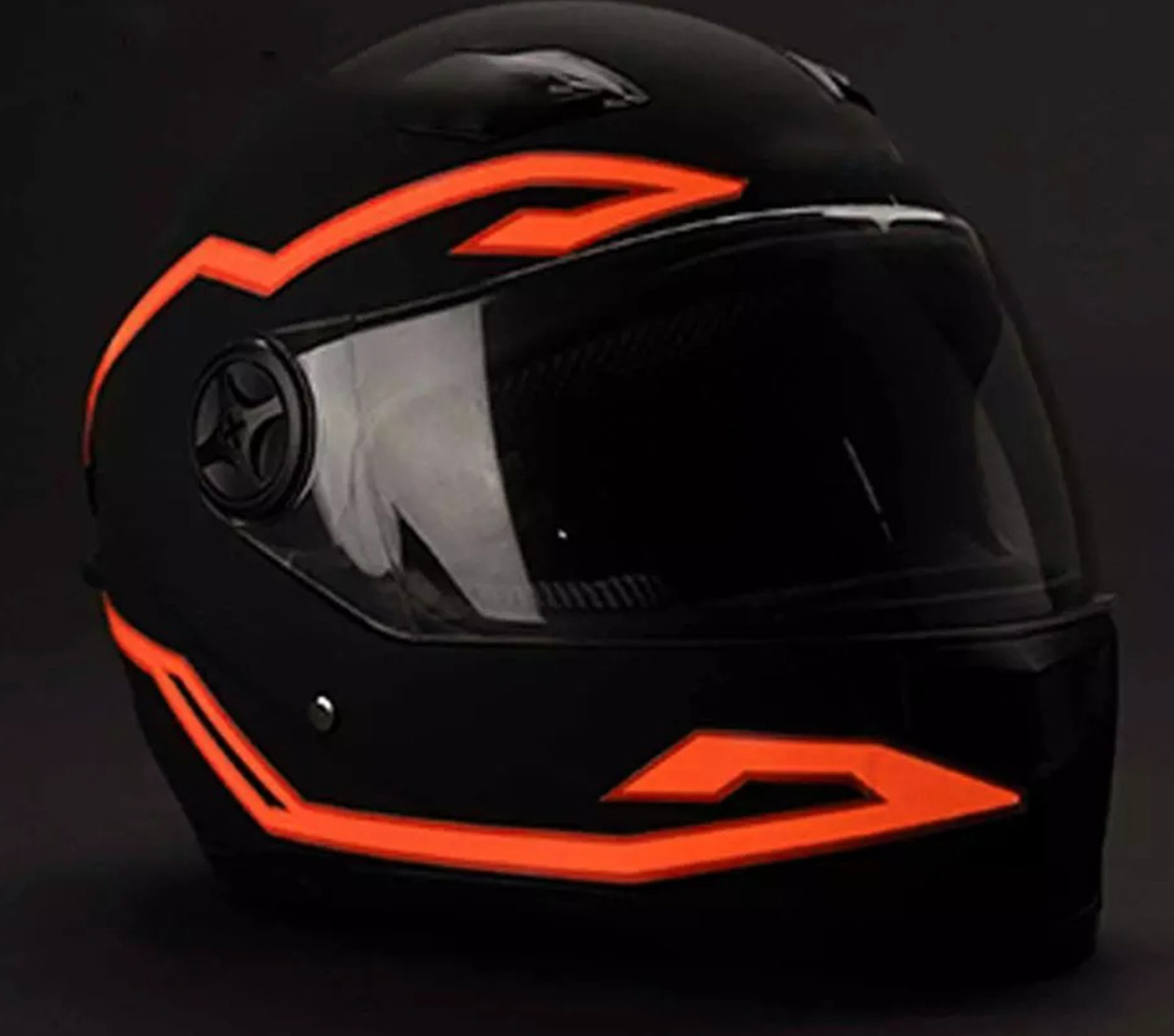 NUEVAS LUCES PARA CASCO DE MOTO