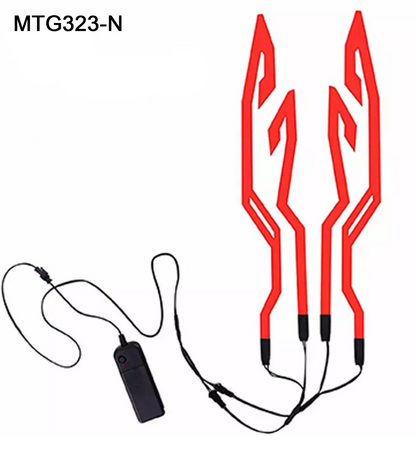 NUEVAS LUCES PARA CASCO DE MOTO